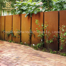 Garden Fencing with Anti Corrosion Corten Steel Fence (KH-CS-54)
